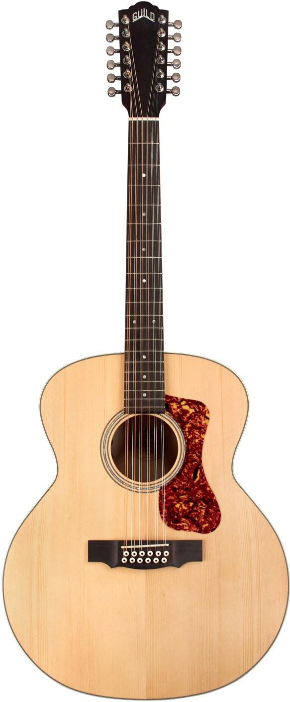 Guild Westerly F-2512E 12-String Electro Acoustic Guitar In Maple